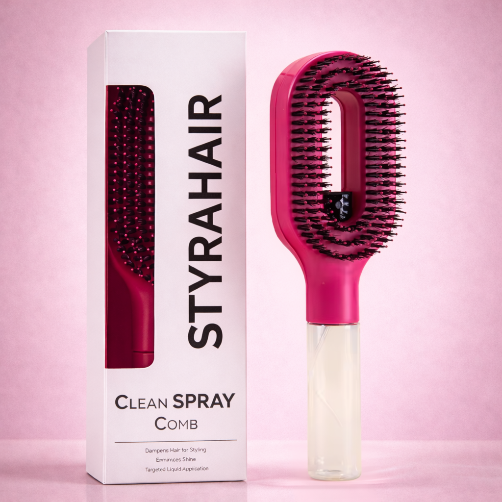 StyraHair™ - Water SprayDetangling Brush