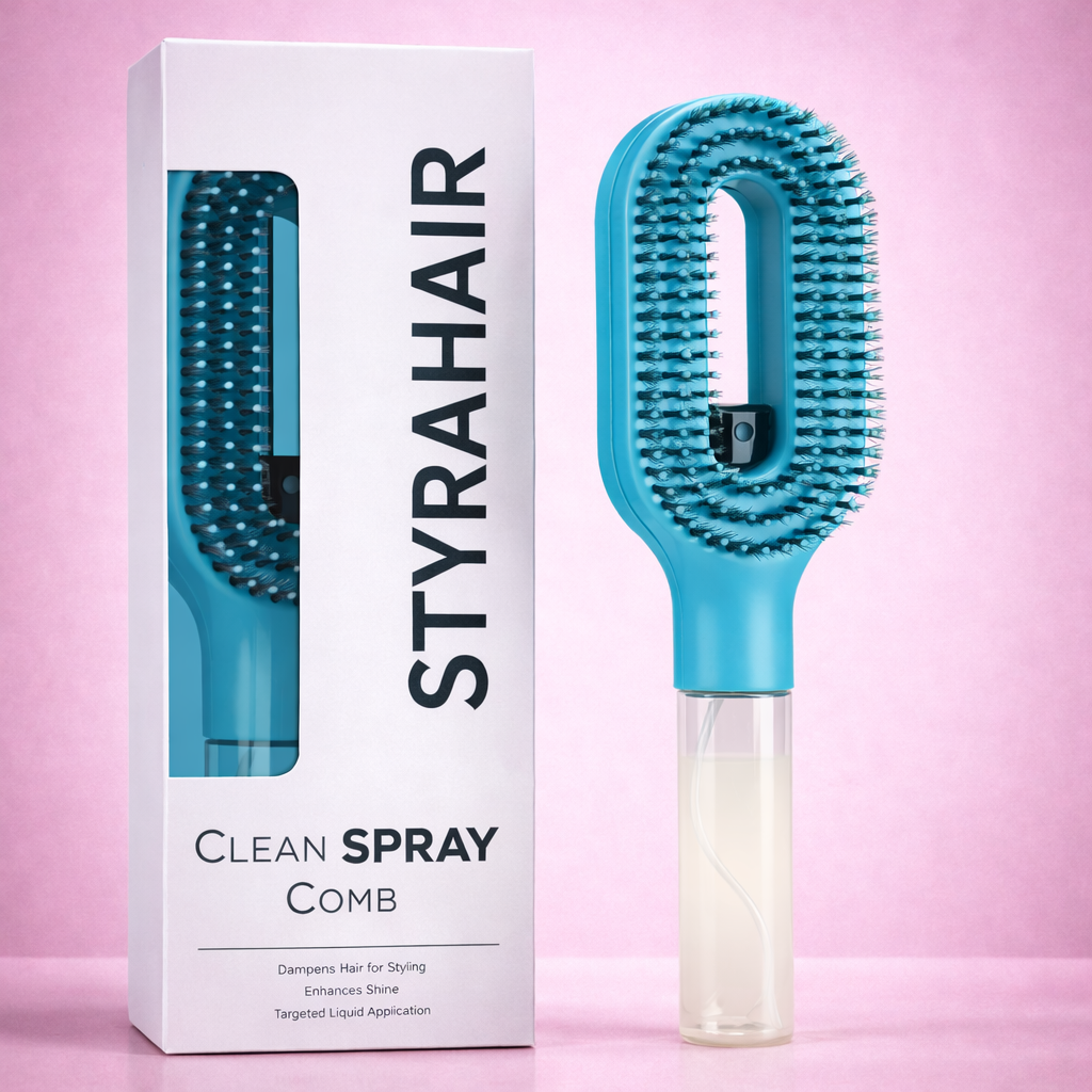 StyraHair™ - Water SprayDetangling Brush