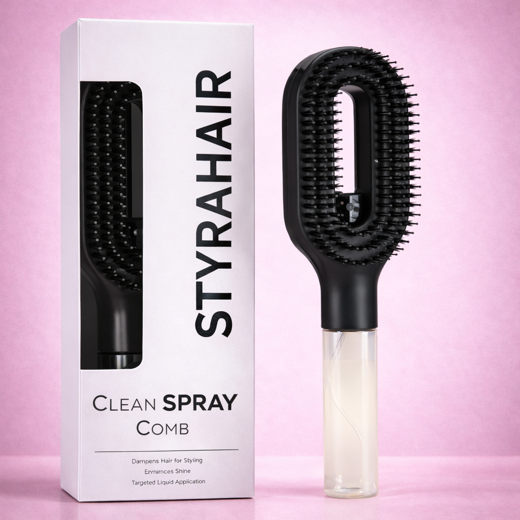 StyraHair™ - Water SprayDetangling Brush